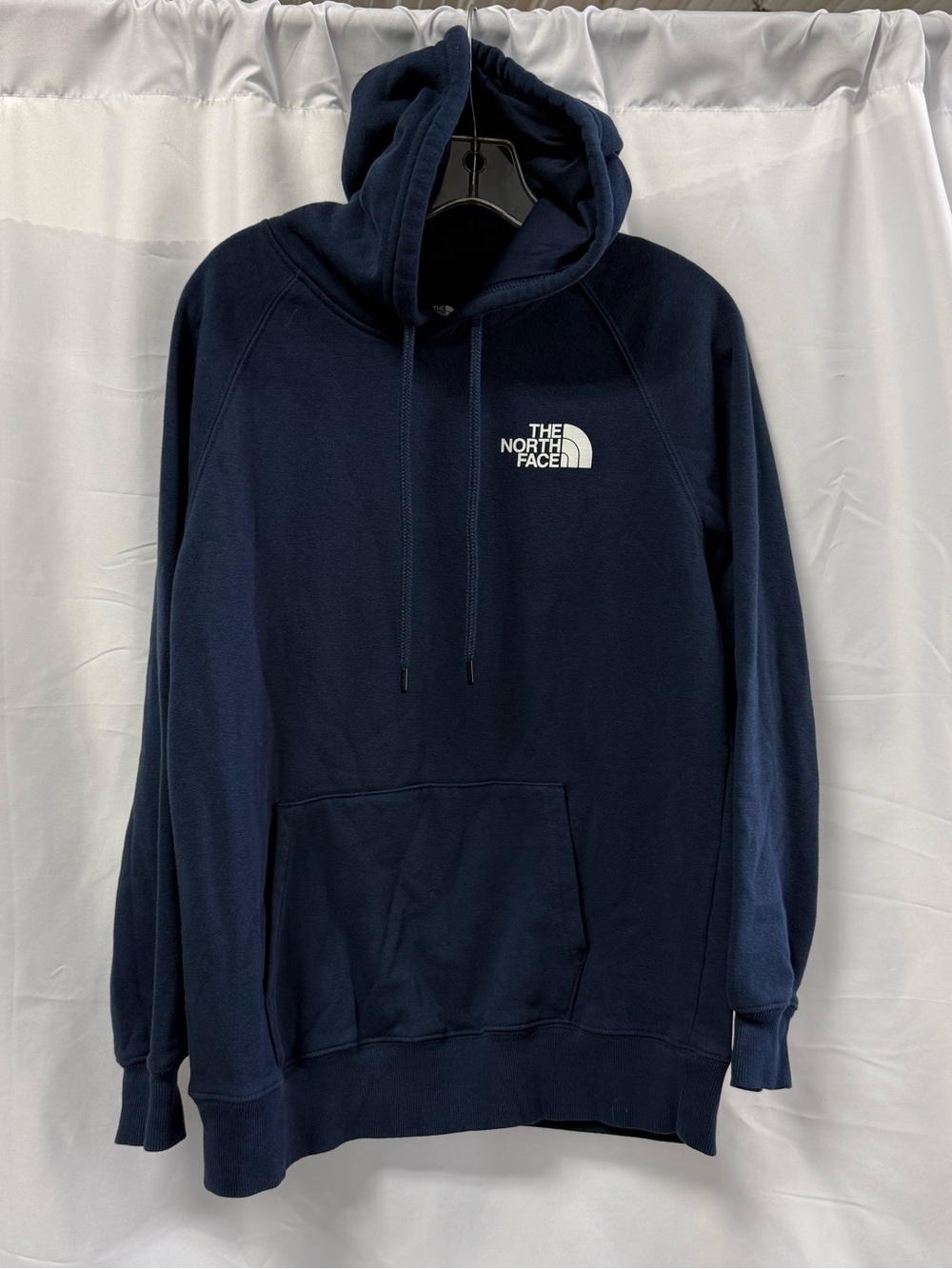The North Face Navy Blue Hoodie Sweatshirt Womens Size Medium